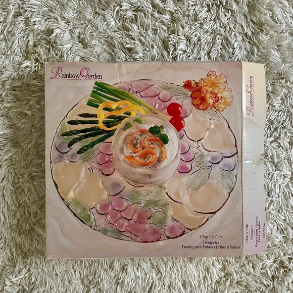 Glass Coloured Stained Serving Tray NEW - Picture 5 of 8